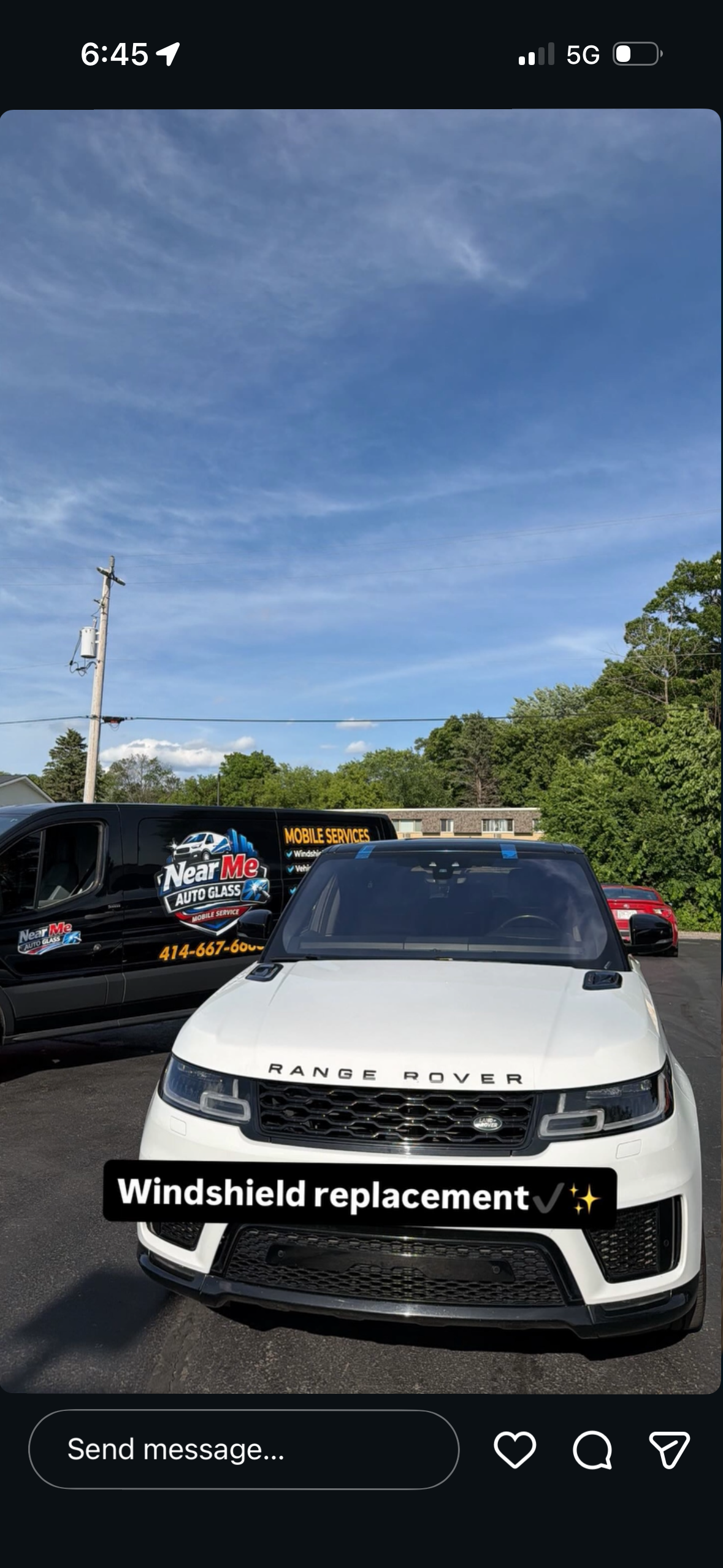 Near Me Auto Glass job